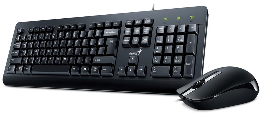 Genius KM-160 черный + мышь