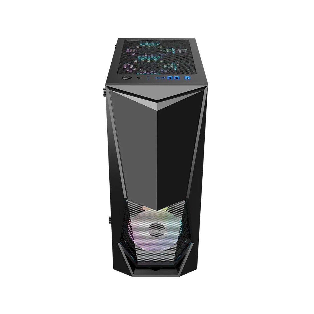 Компьютерный корпус 1STPLAYER DK-3-BK-1F5M-2F5S Mid-Tower