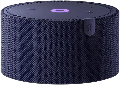 Умная колонка Яндекс | Станция Мини+ без часов [синяя]