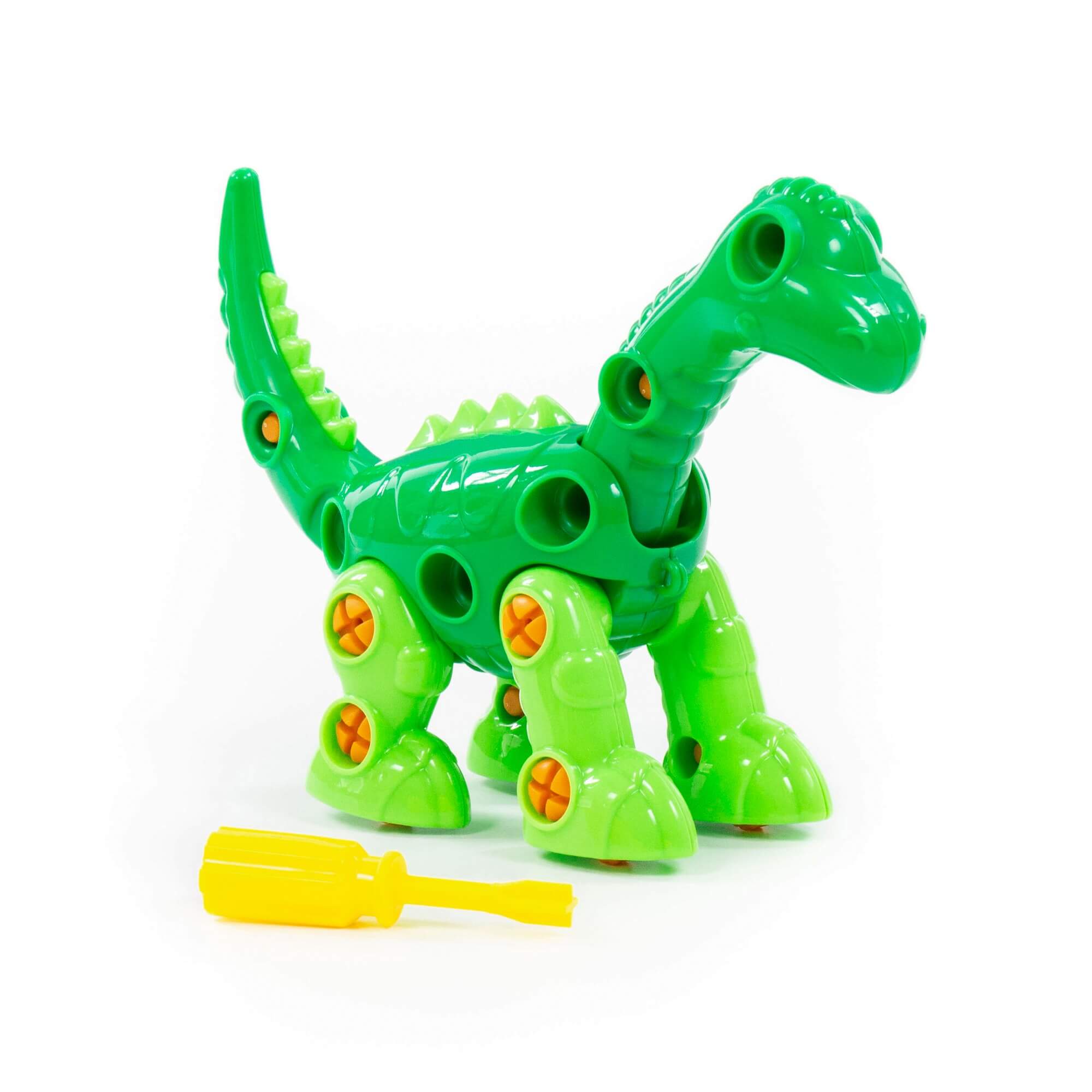 Полесье Конструктор-динозавр "Диплодок" (35 элементов) (в коробке)