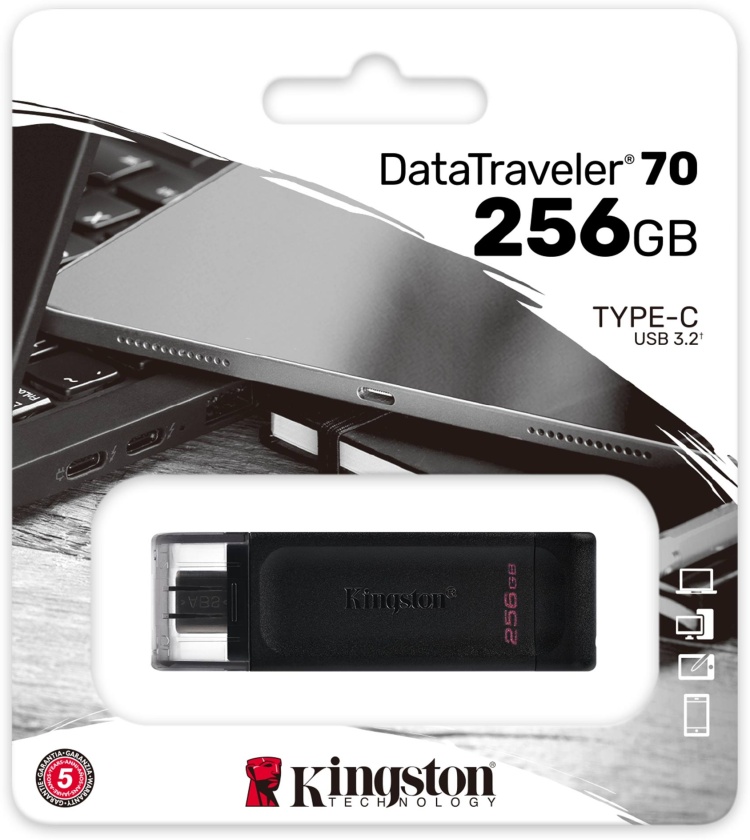 Kingston DataTraveler 70 DT70/256GB 256 Гб