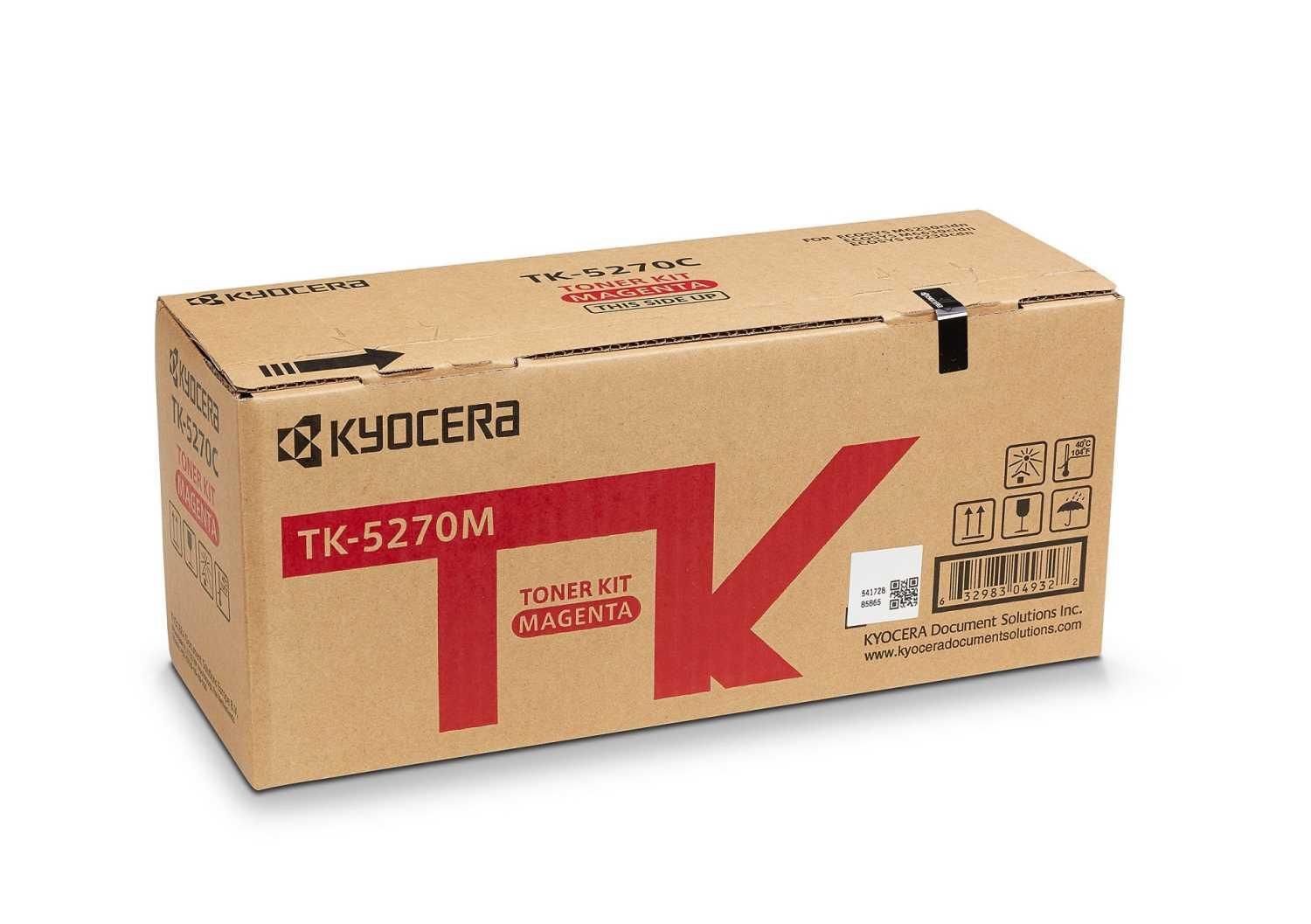 Тонер-картридж TK-5270M 6 000 стр. Magenta для M6230cidn M6630cidn P6230cdn