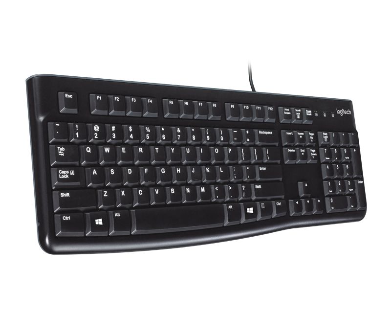 Клавиатура Logitech K120 черный