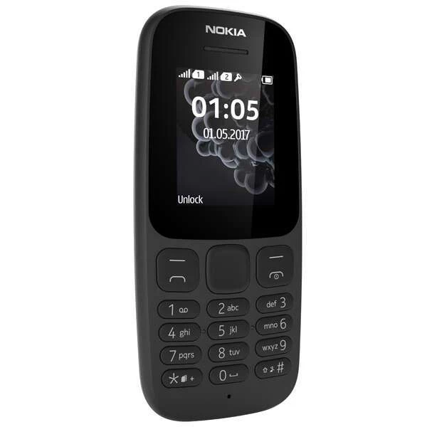 Nokia 105 DS 2017 черный