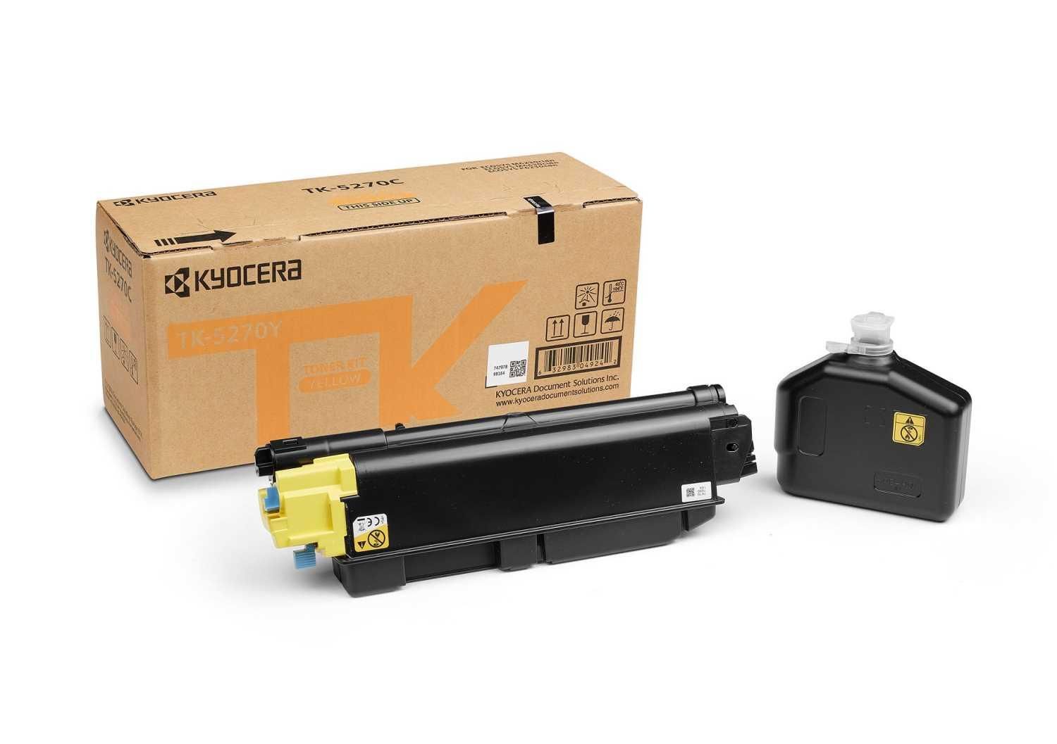 Тонер-картридж TK-5270Y 6 000 стр. Yellow для M6230cidn M6630cidn P6230cdn