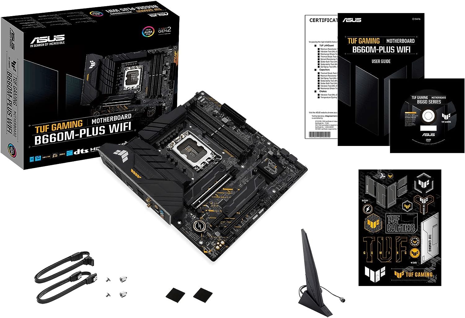 Материнская плата Asus TUF GAMING B660M-PLUS WIFI DDR5