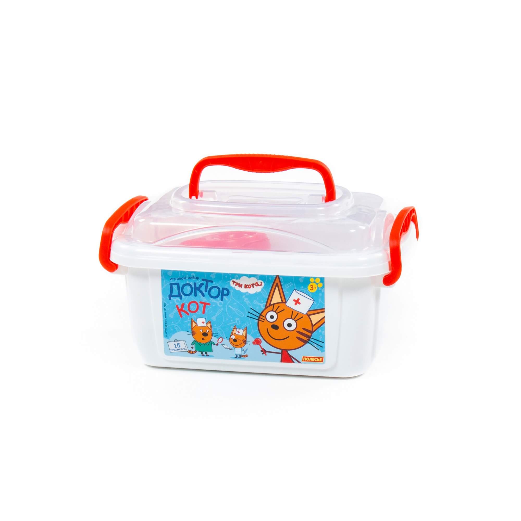 Полесье Набор "Три Кота" "Доктор" (в контейнере)