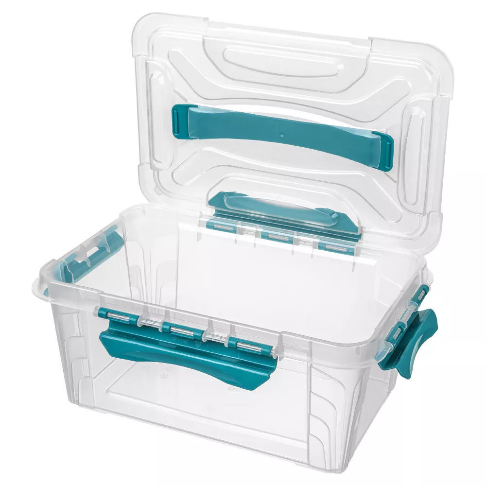 Ящик для хранения "Grand Box" [универсальный с замками и ручкой]