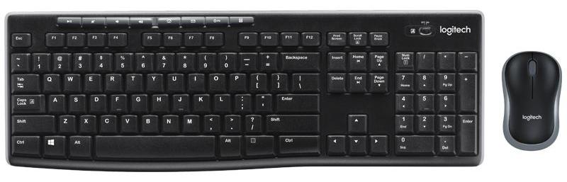Клавиатура Logitech Wireless Combo MK270 Black