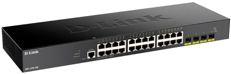 Коммутатор D-link DGS-1250-28X/A1A