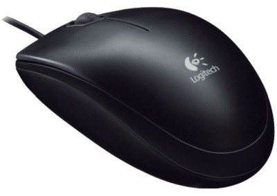 Logitech B100 USB черный