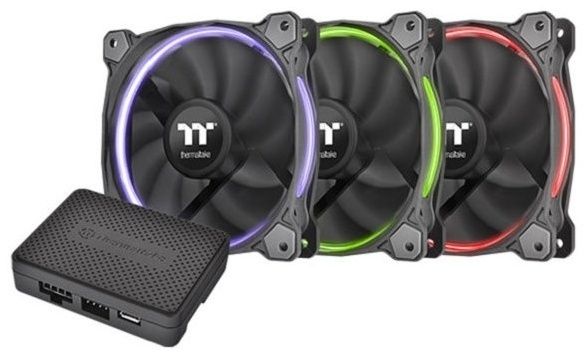 Кулер Thermaltake Riing Plus 12 RGB TT Premium Edition 3-Fan Pack (CL-F053-PL12SW-A)