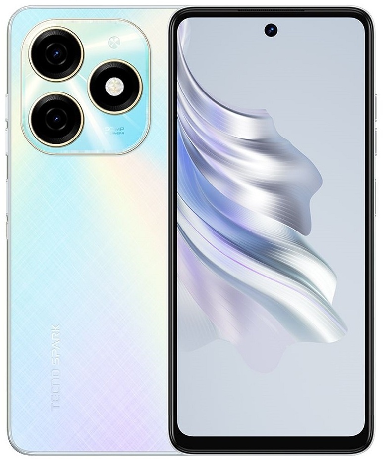 Tecno Spark 20 8/128GB Cyber White (KJ5n)