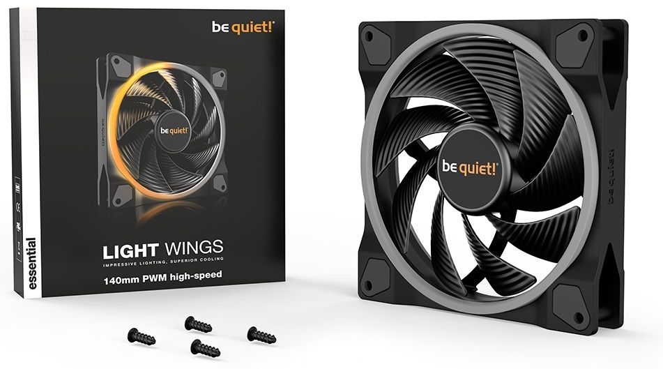 Кулер Bequiet! Light Wings 140mm PWM high-speed ARGB (BL075)