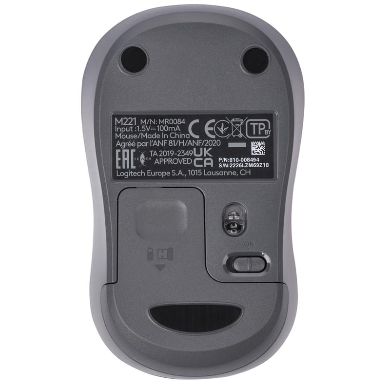 Logitech M221 серый