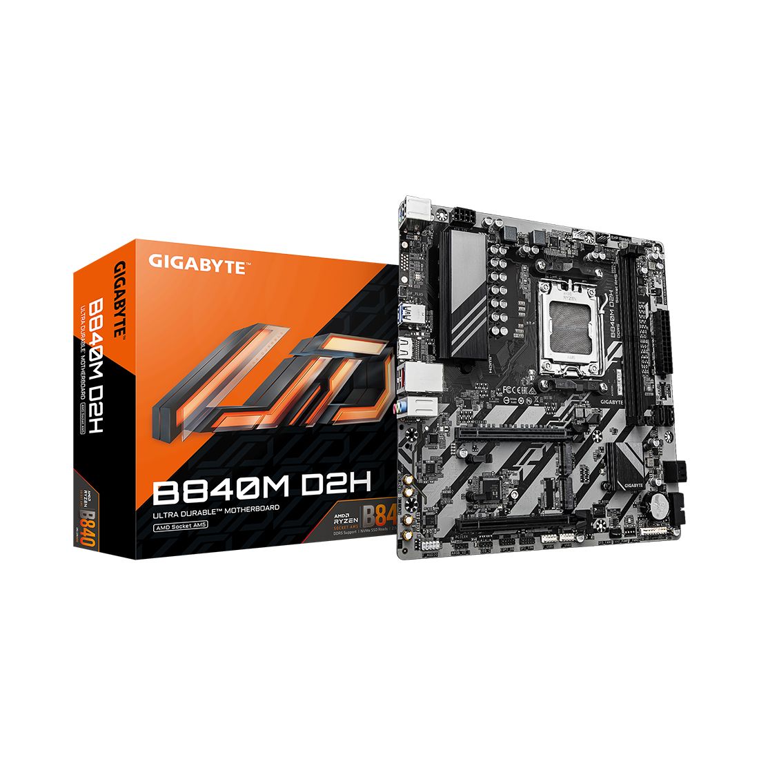 Материнская плата Gigabyte B840M D2H DDR5