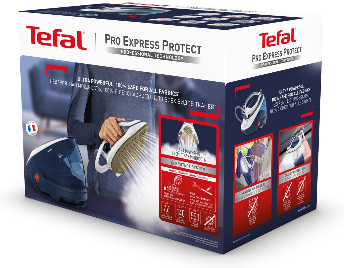 Tefal Pro Express Protect GV9221E0 синий