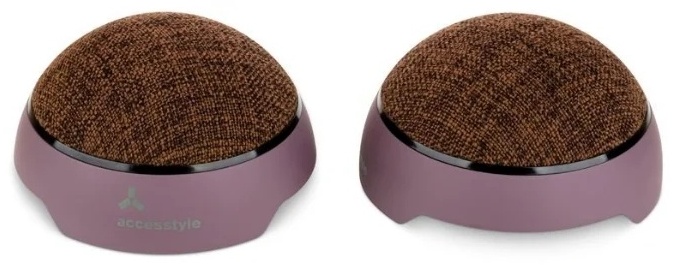 Портативная колонка Accesstyle Lemon TWS коричневый