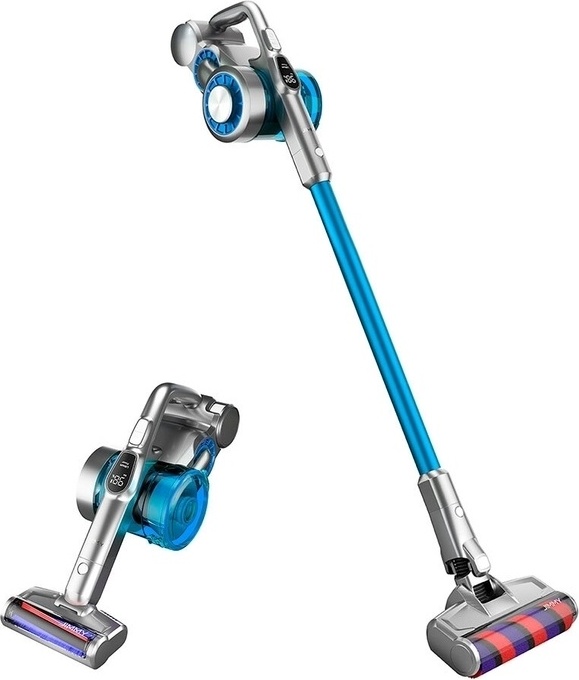 Пылесос вертикальный Jimmy Cordless Vacuum Cleaner JV85 Graphite+Blue с зарядной станцией и адаптером модели ZD24W300060U