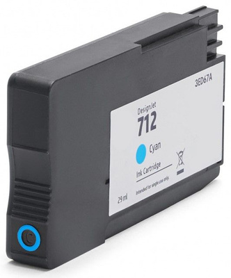 HP 712 3ED67A голубой (cyan)