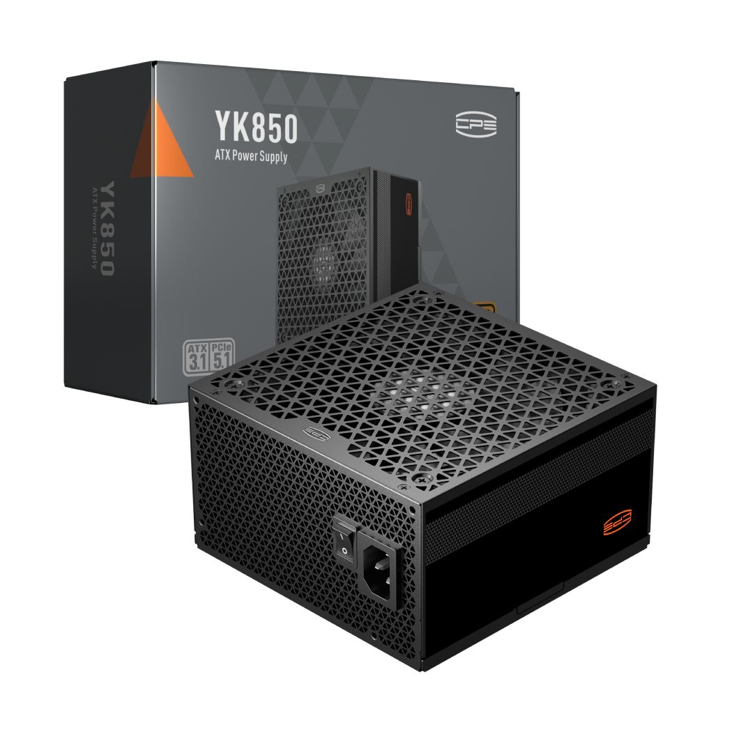 Блок питания PCCooler YK850, 850W, Non Modular, 80+ BRONZE, Fan 135mm, P5-YK850-B1F
