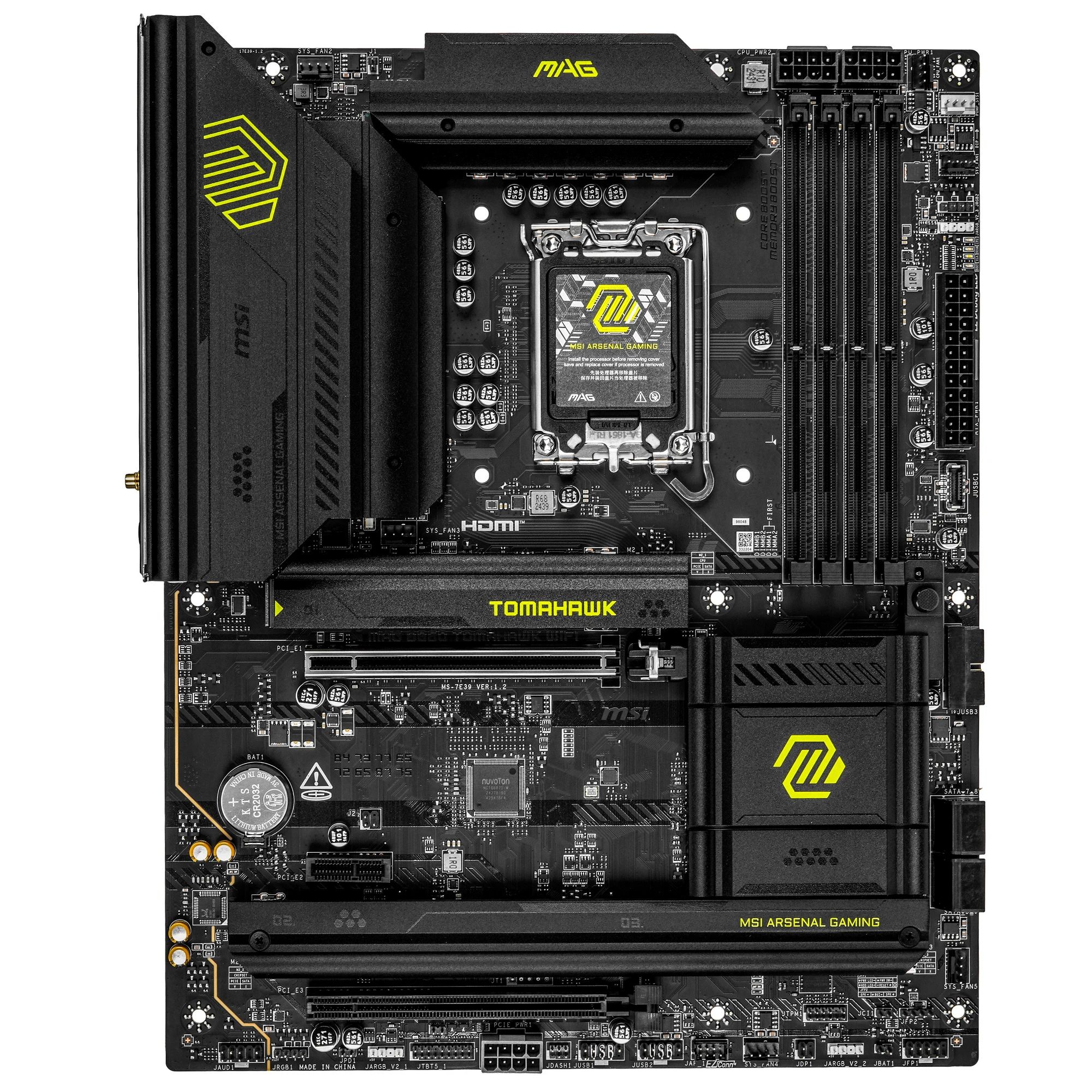 Материнская плата MSI MAG B860 TOMAHAWK WIFI DDR5