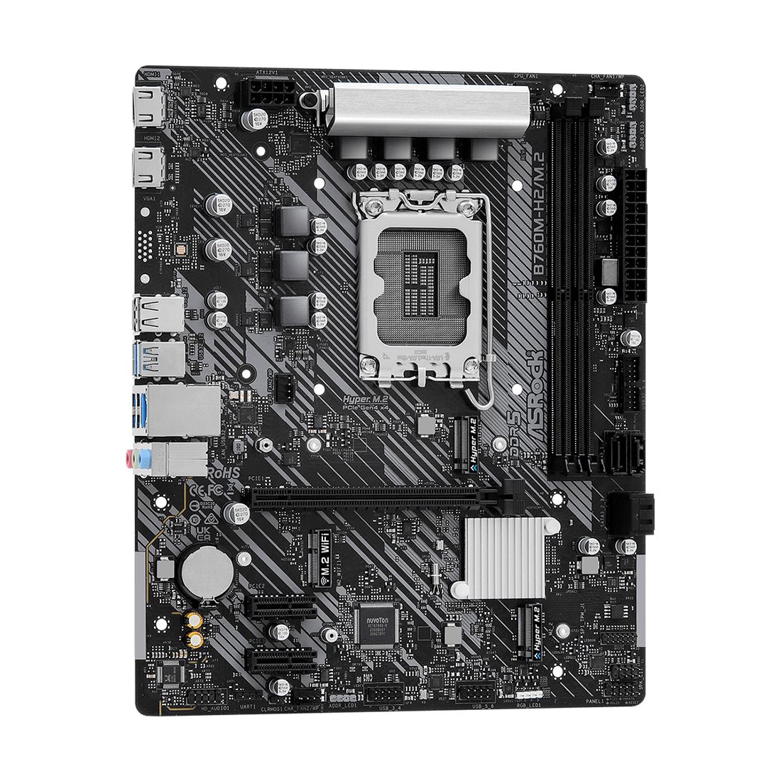 Материнская плата ASRock B760M-H2/M.2 DDR5