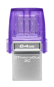 Kingston DataTraveler MicroDuo 3C DTDUO3CG3/64GB 64 Гб