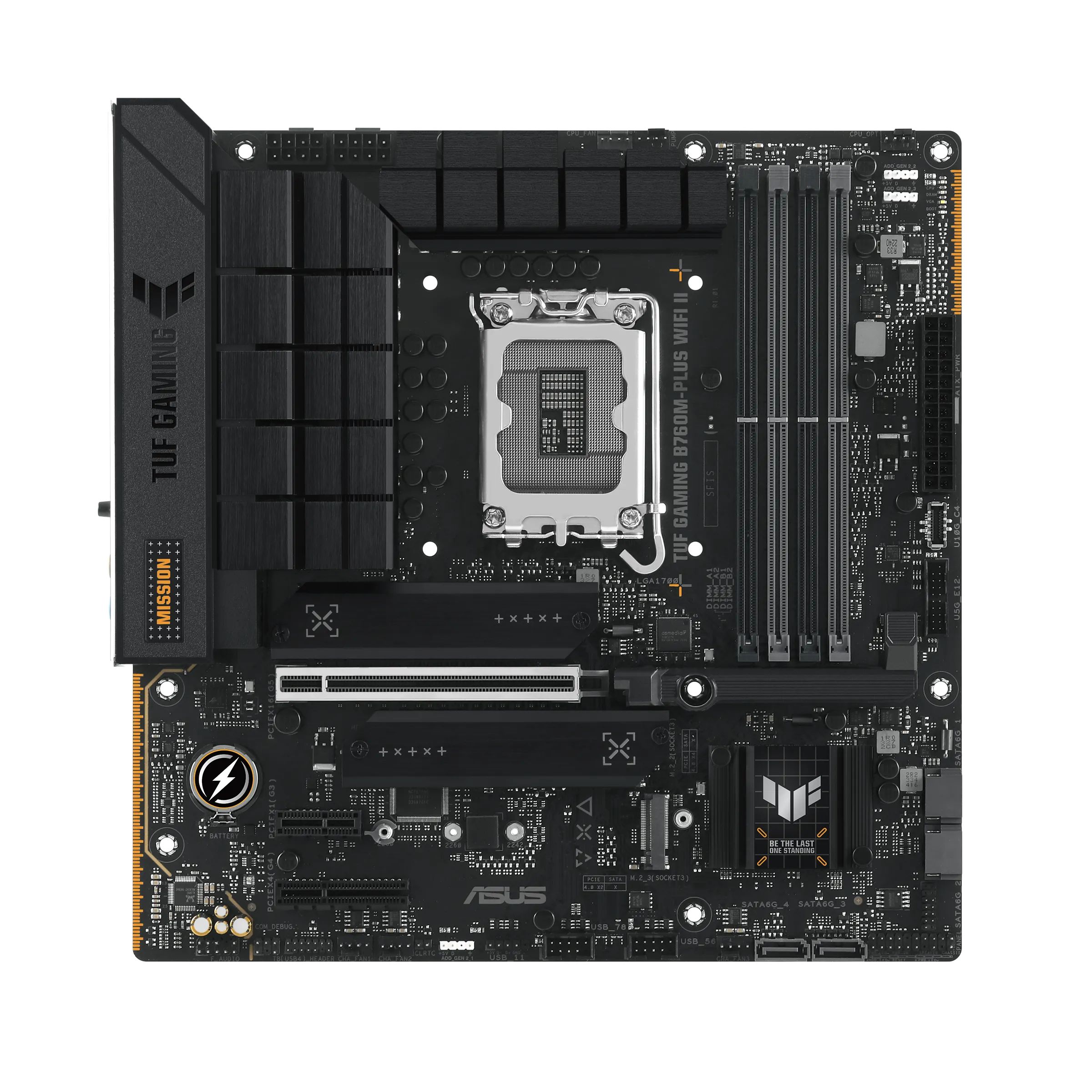 Материнская плата Asus TUF GAMING B760M-PLUS WIFI II DDR5