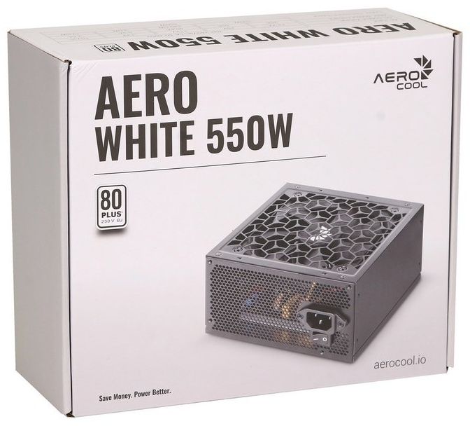 Блок питания Aerocool AERO WHITE 550W (ACPW-AR55AEC.12)
