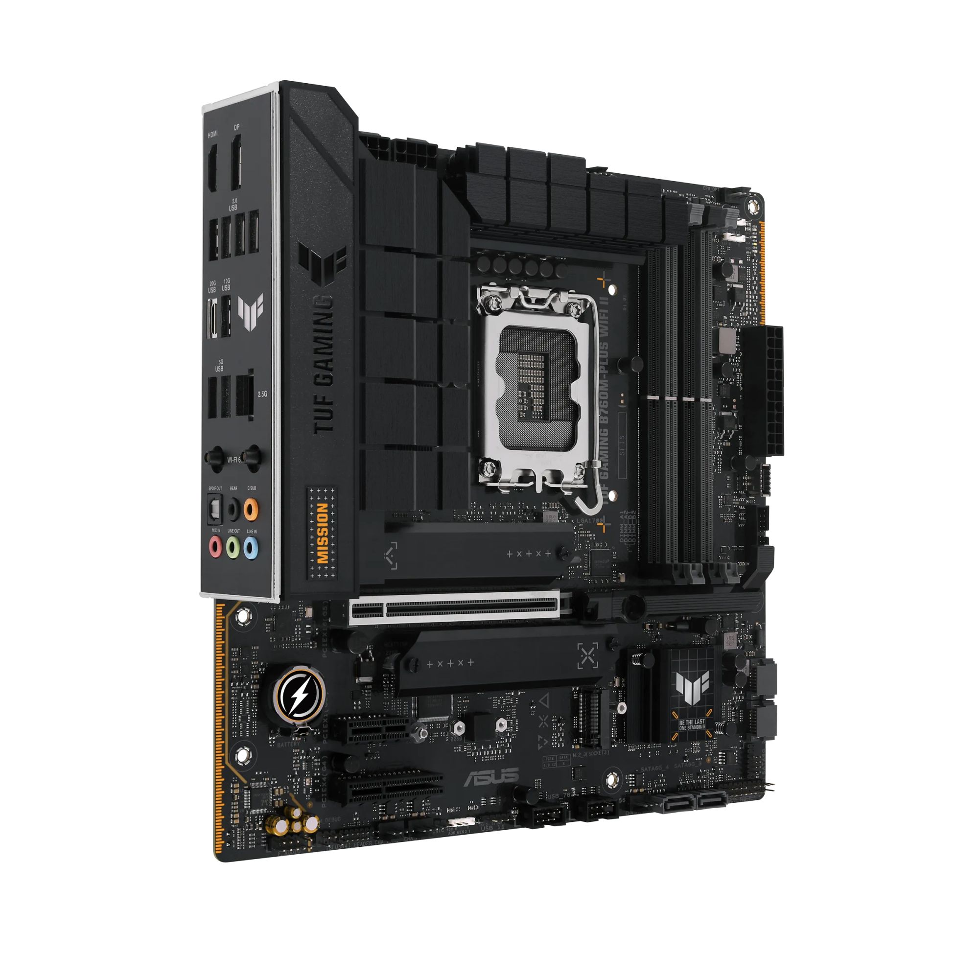 Материнская плата Asus TUF GAMING B760M-PLUS WIFI II DDR5