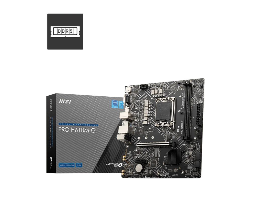 Материнская плата MSI PRO H610M-G DDR5