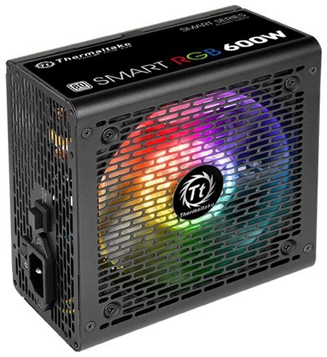 Блок питания Thermaltake Smart RGB 600W (PS-SPR-0600NHSAWE-1)