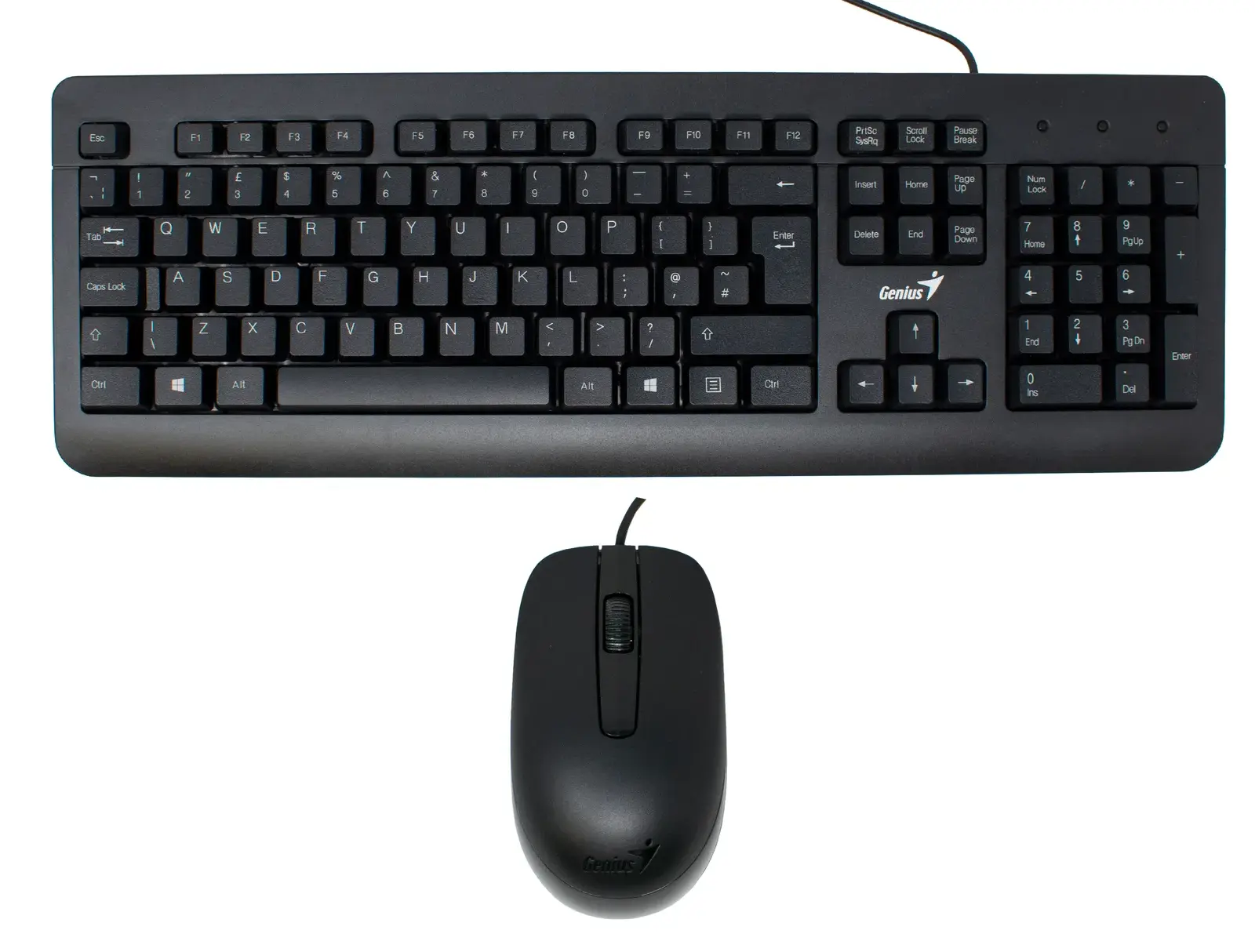 Genius KM-160 черный + мышь