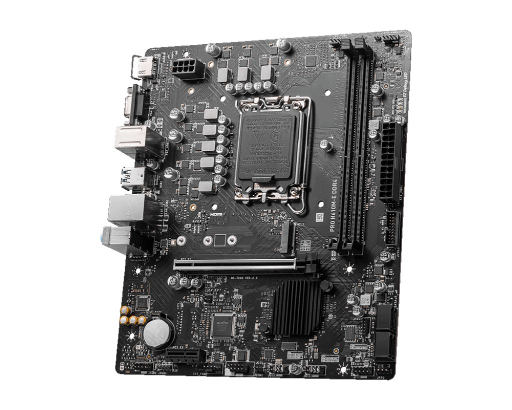 Материнская плата MSI PRO H610M-E DDR4