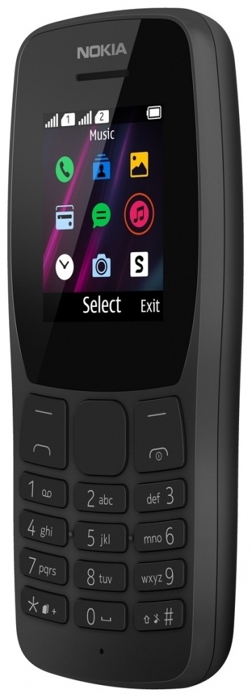 Nokia 110 DS 2019 черный