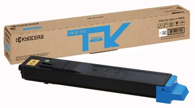 Тонер-картридж TK-8115C 6 000 стр. Cyan для M8124cidn M8130cidn