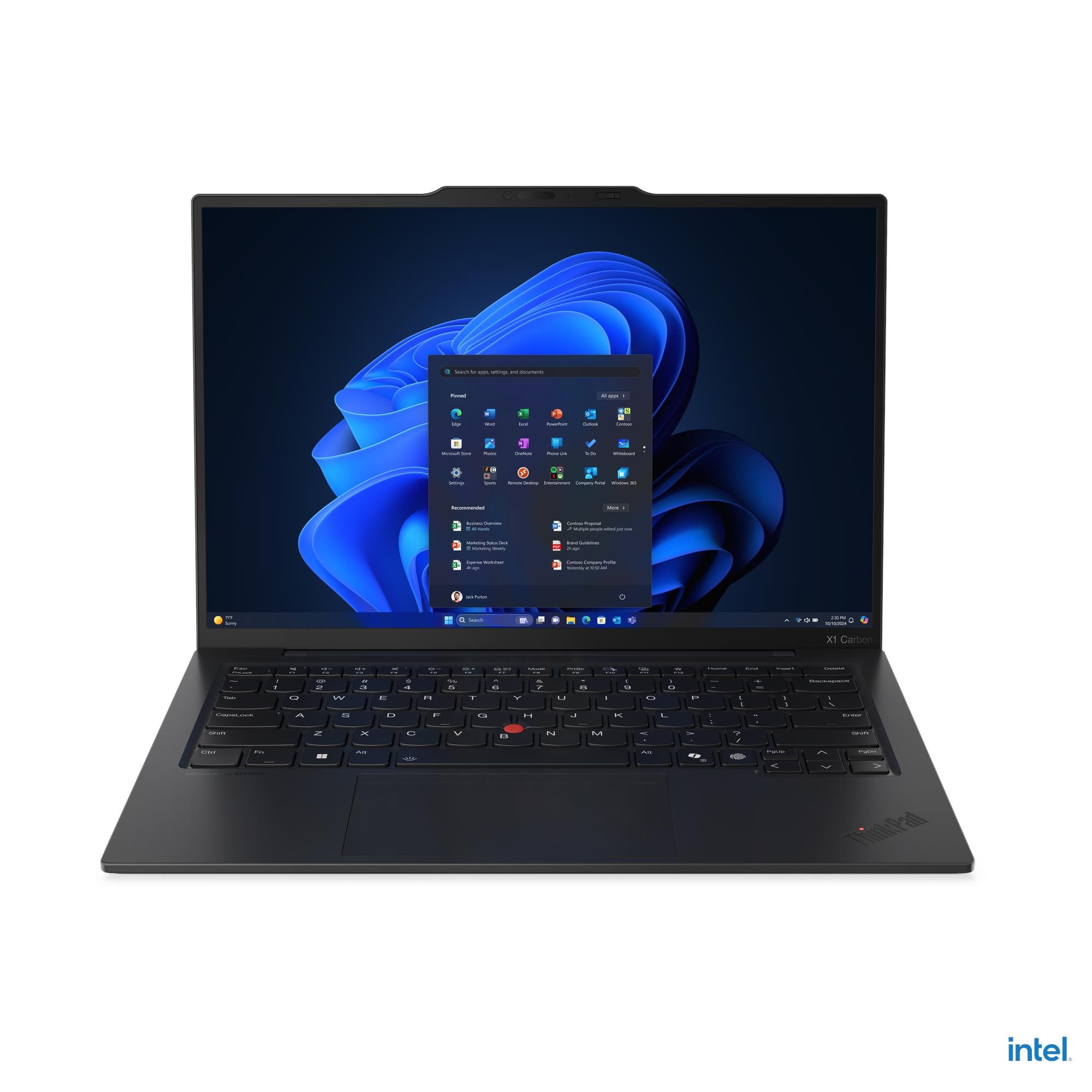 Ноутбук ThinkPad X1 Carbon G13, Intel Core Ultra 5 225U , 14" WUXGA Non-Touch, W11P64 RUS, 16.0GB, 1x512GB SSD M.2 2280 PCIe Gen5 Performance TLC Opal, Graphics, BT5.1 or BT5.3,Wi-Fi 6E AX211