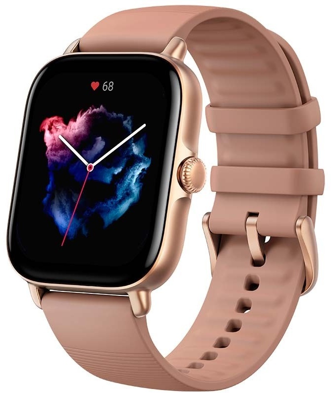 Amazfit GTS 3 золотистый-розовый