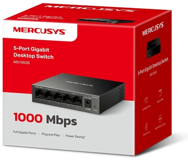 Коммутатор Mercusys MS105GS