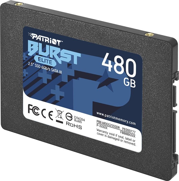 SSD накопитель Patriot PBE480GS25SSDR