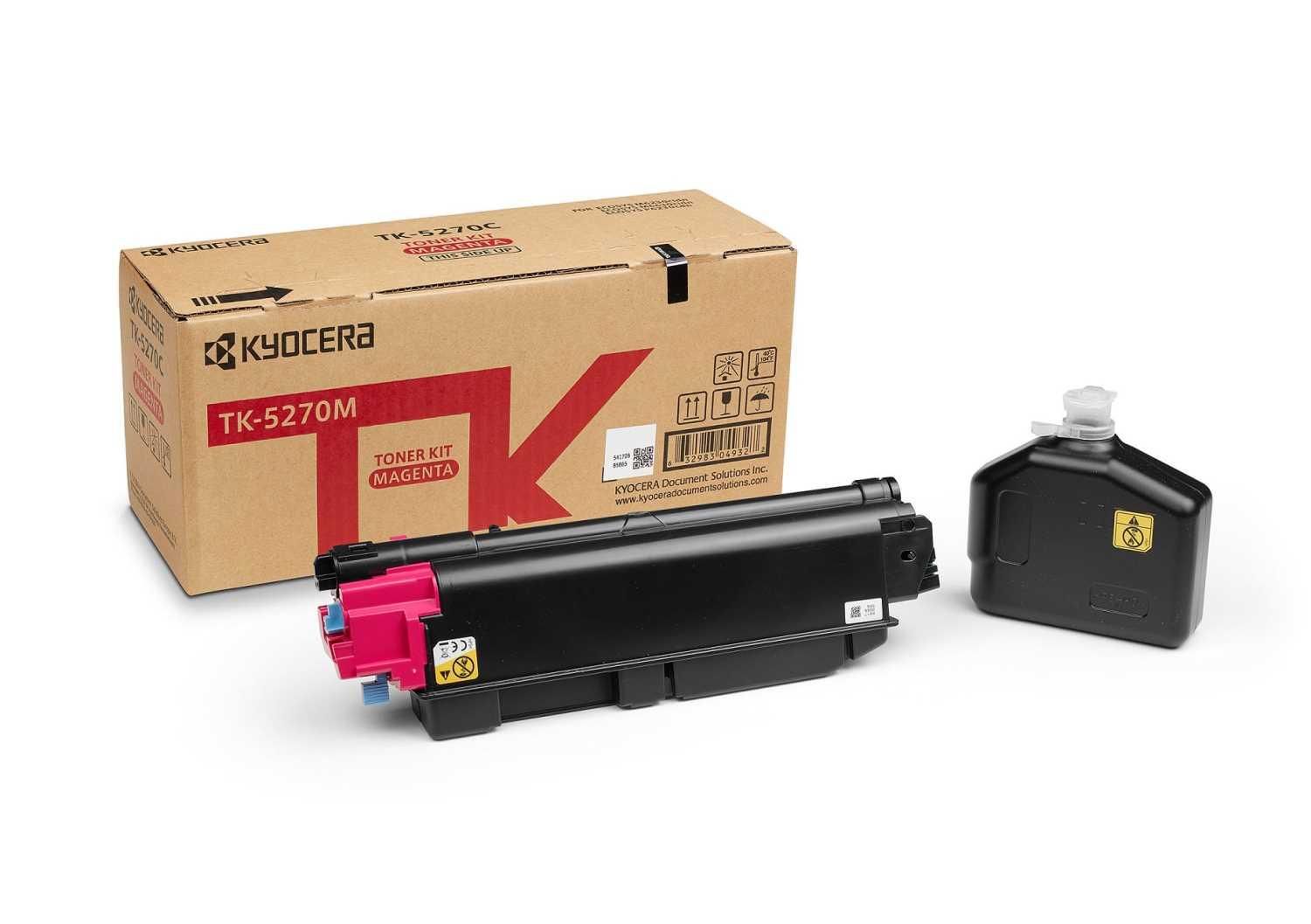 Тонер-картридж TK-5270M 6 000 стр. Magenta для M6230cidn M6630cidn P6230cdn