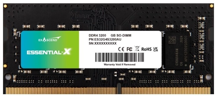 Exascend Essential-X, ES08G4S3200AU 8 Гб