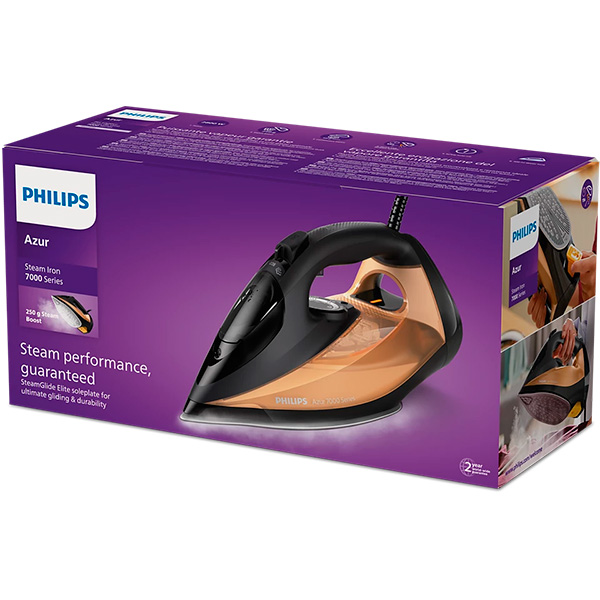 Philips Azur 7000 DST7040/80 черный, золотистый