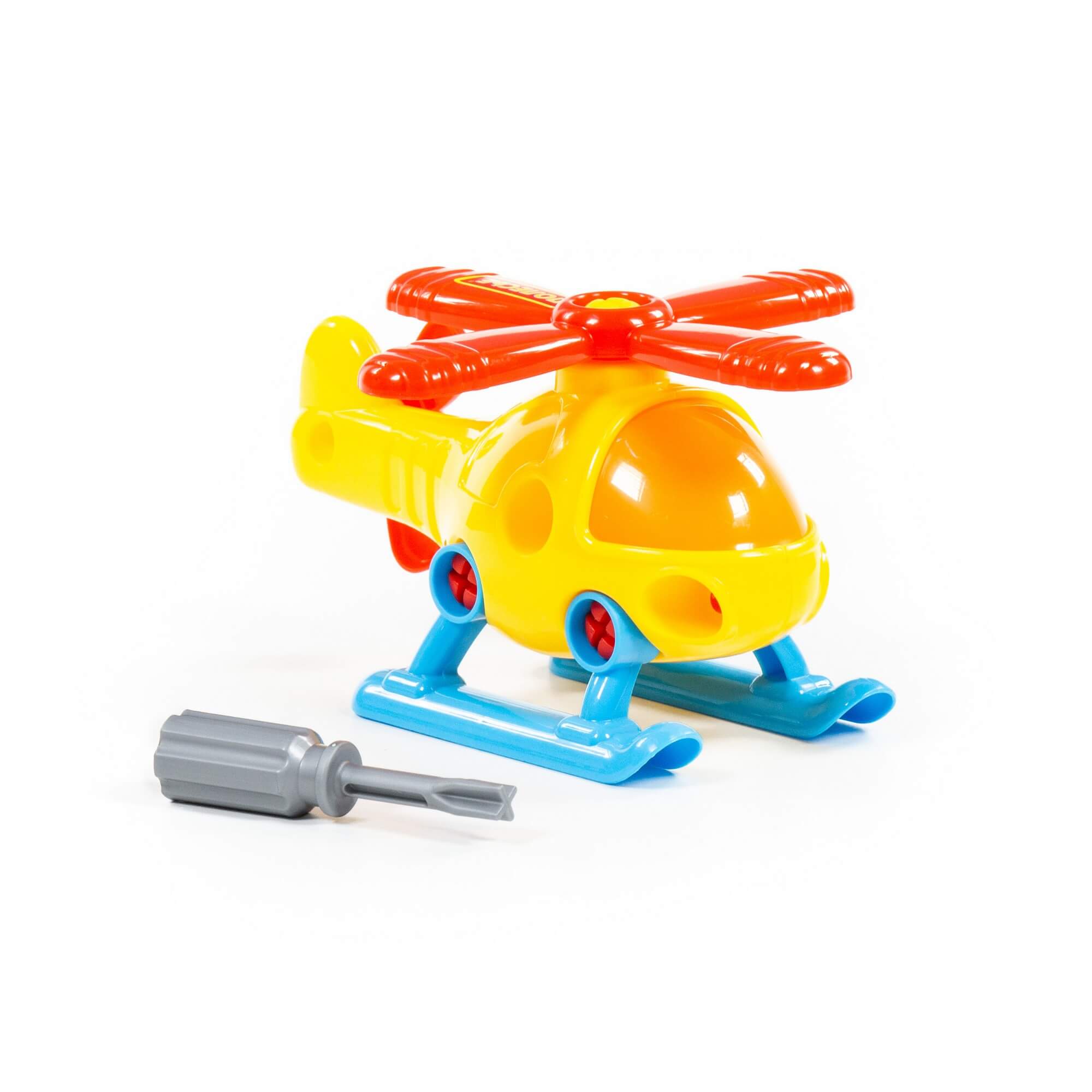 Полесье Конструктор-транспорт "Вертолёт" (16 элементов) (в сеточке)