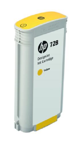 HP 728 F9J65A желтый