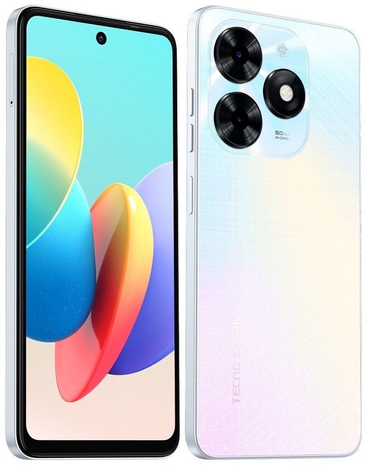 Tecno Spark 20C 4/128Gb Mystery White (BG7n)