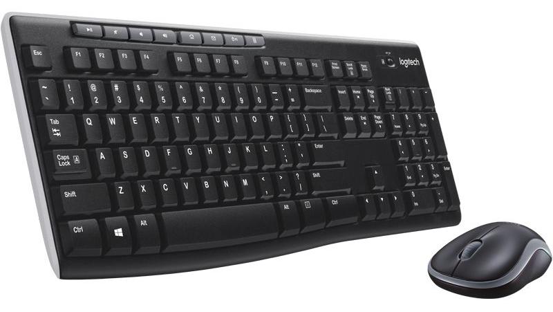 Клавиатура Logitech Wireless Combo MK270 Black