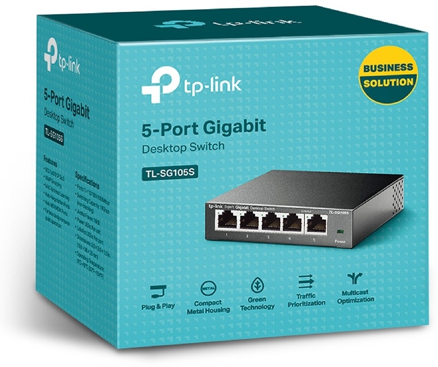 TP-LINK TL-SG105S черный
