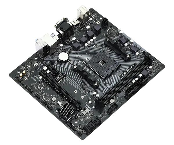 Материнская плата ASRock A520M-HVS (90-MXBE60-A0UAYZ)